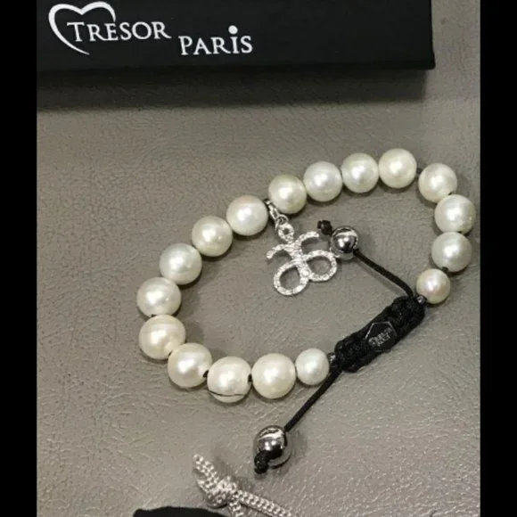 Tu es mon TRESOR Jewelry Tresor Paris Genuine Pearl Diamond